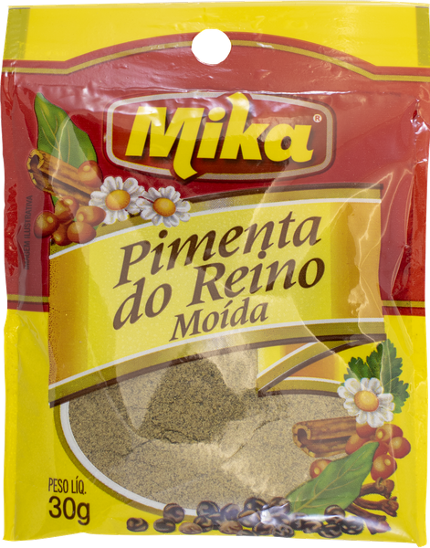 PIMENTA DO REINO MOIDA MIKA 30GR