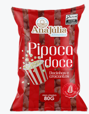 PIPOCA DOCE ANA JULIA 80G