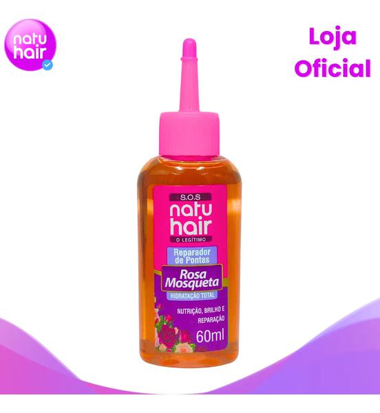 REPARADOR PONTAS NATUHAIR SOS 60ML ROSA