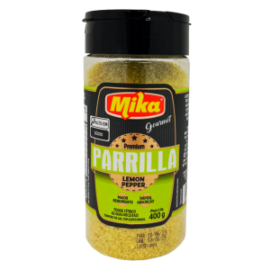 SAL MIKA PARRILLA 400G LEMON PEPPER