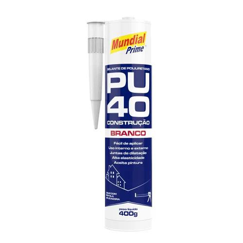 SELANTE MUNDIAL PRIME PU 40 BRANCO 400G