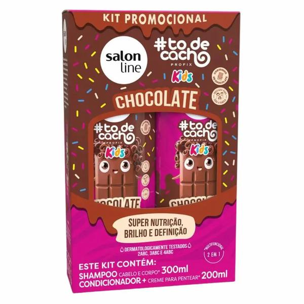 SH+COND SALON LINE MEU LISO KIDS CHOCOLA
