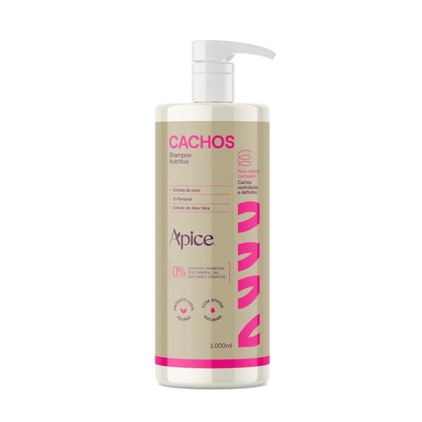 SHAMPOO APICE 1000ML CACHOS