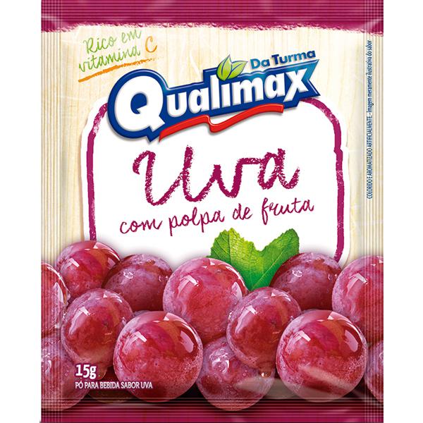 SUCO PO QUALIMAX TURMA UVA 15G