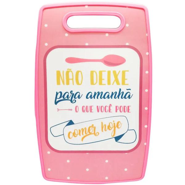 TABUA CORTE PLASTICO 30X20 COLOR REF 603