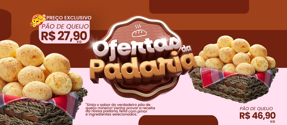 PADARIA - QUARTA DO PÃO DE QUEIJO