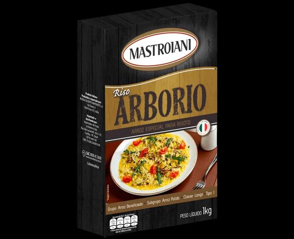 ARROZ ARBORIO MASTROIANI A VACUO 1KG
