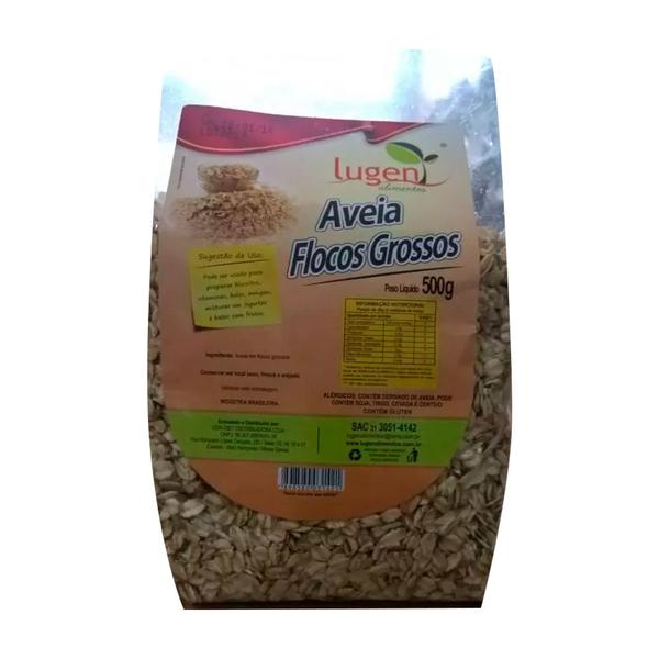 AVEIA FLOCOS GROSSOS LUGEN 500G
