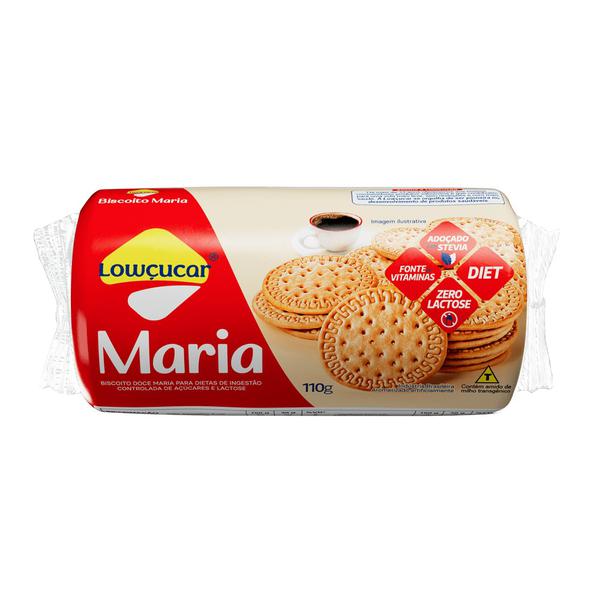 BISCOITO LOWCUCAR MARIA  110G