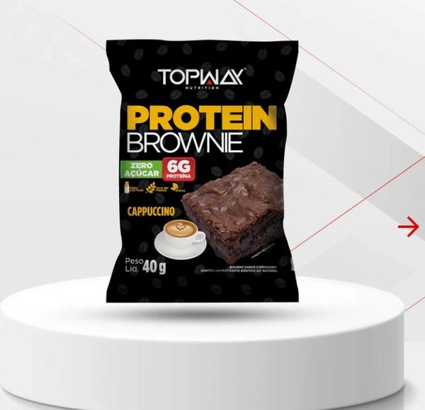 BROWNIE PROTEIN TOPWAY CAPPUCCINO  ZR.AC/LAC 40G
