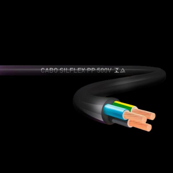 CABO PP PRETO 3X6MM SIL