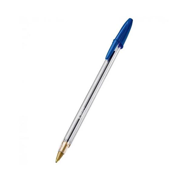 CANETA BIC CRISTAL AZUL UN