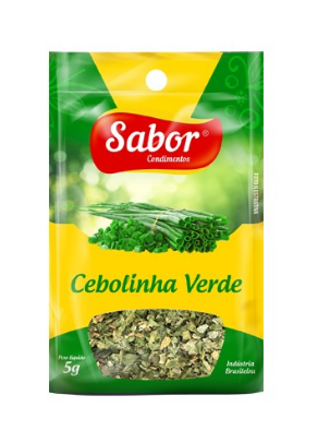 CEBOLINHA VERDE DESIDRATADA SABOR 5G