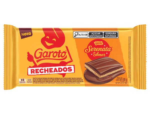 CHOC BR GAROTO RECH SERENATA AMOR 90G