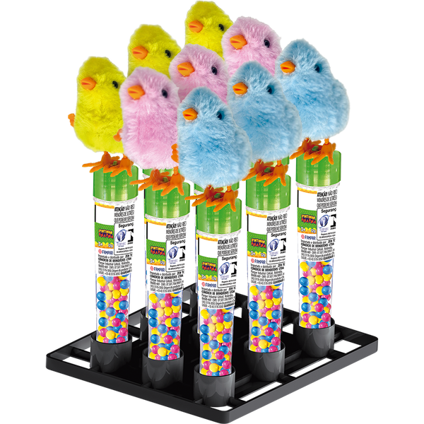 CONFEITO PINTINHO PULA-PULA FAMPAR 12G