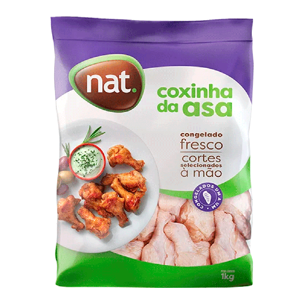 COXINHA ASA NAT PCT 1KG