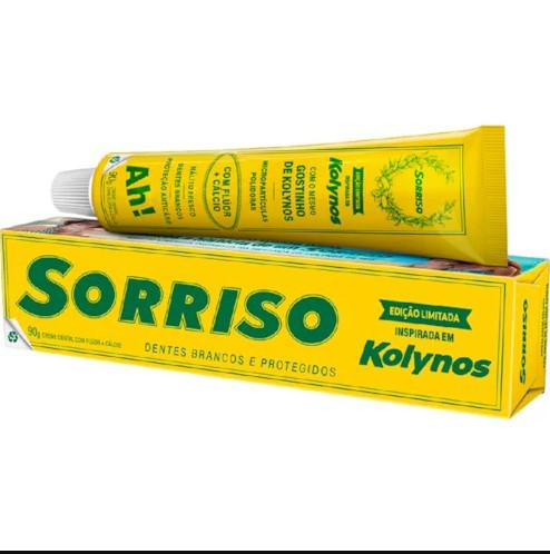 CR DENT SORRISO DENT BRANCOS ED LIM KOL 90G