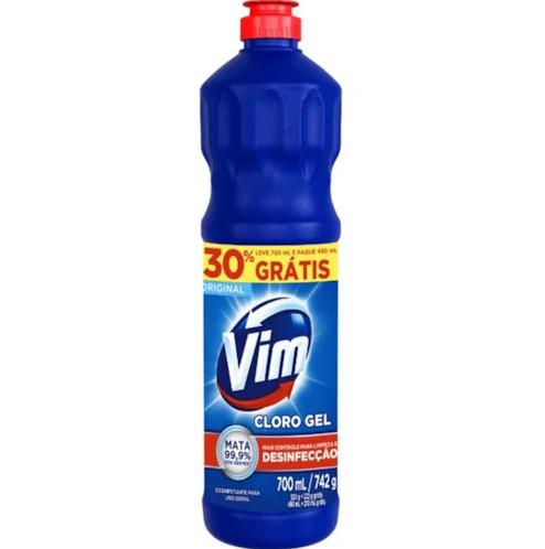 DESINF VIM CLORO GEL ORIG 30%GTS 700ML