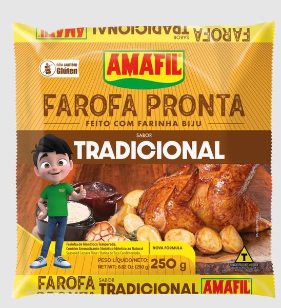 FAROFA PRONTA AMAFIL TRADICIONAL 250G