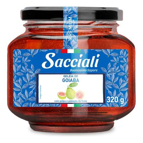 GELEIA SACCIALI PREMIUM GOIABA 320G
