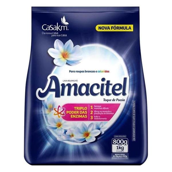 LAVA ROUPAS AMACITEL TOQUE POESIA 800G