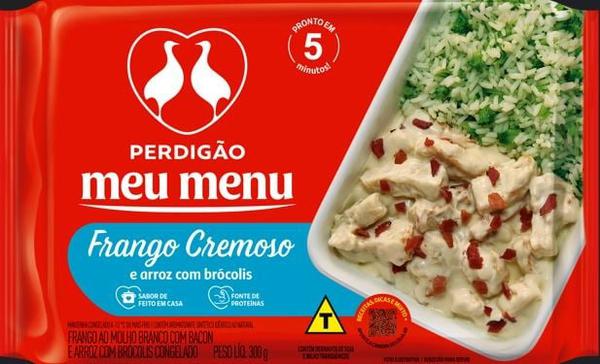 MEU MENU PERDIGAO ARROZ/FGO/ MOLHO BCO 300G
