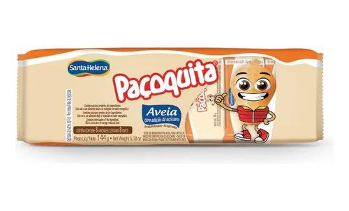 PACOQUITA STA HELENA C/AVEIA ZERO C/8 144G