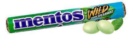 PASTILHA MENTOS WILD MENTA VERDE 37,5G