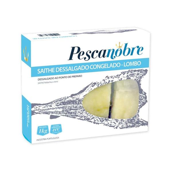 PEIXE LOMBO BACALHAU SAITHE DESSALG CONG PESCANOBRE 800G