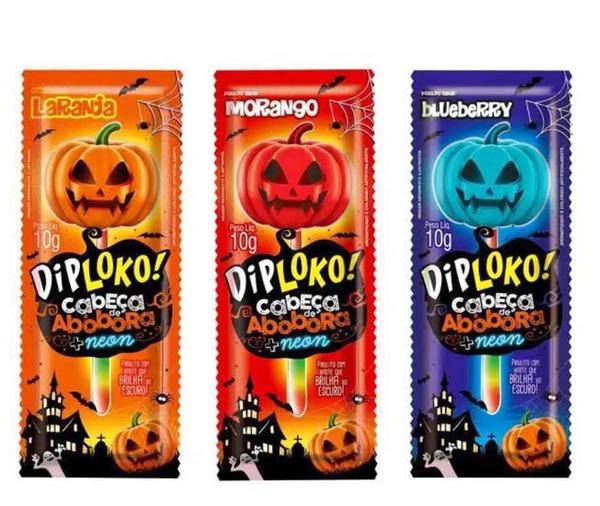PIRULITO DIP LOKO NEON PUMPKIN SAB 10G