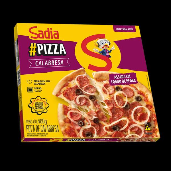 PIZZA SADIA CALABRESA 460G