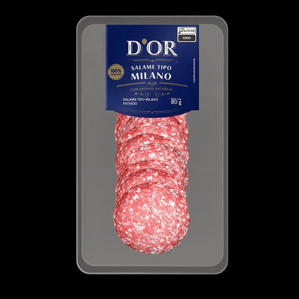 SALAME MILANO D`OR FATIADO 80G