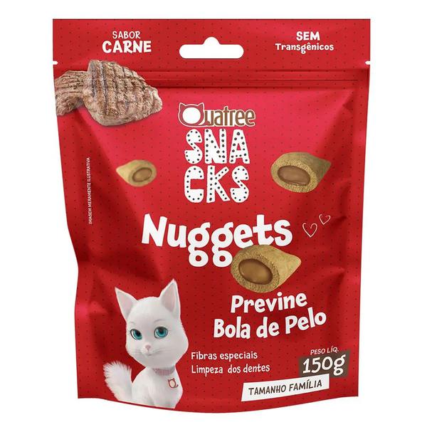 SNACK NUGGETS QUATREE BOLA PELO CARNE 150G