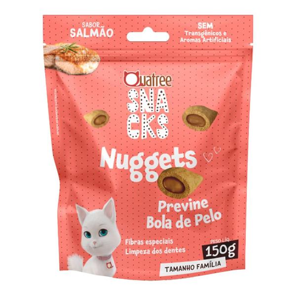 SNACK NUGGETS QUATREE BOLA PELO SALM 150G