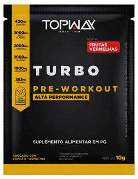 SUPLEM ALIM TOPWAY PRE WORK EM PO FRUT VERM 10G
