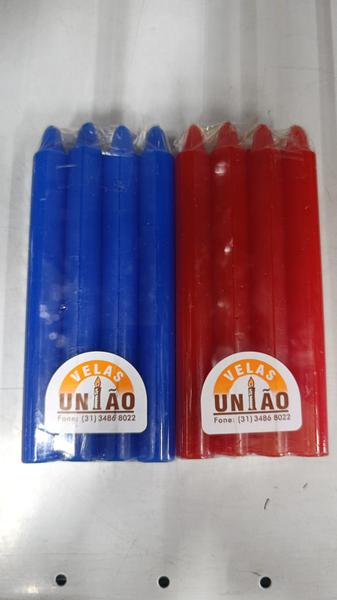 VELA UNIAO BRANCA N4 CX C/8UND