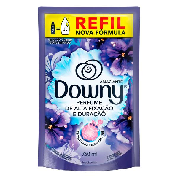 AMACIANTE ROUPA CONC DOWNY SH 750ml LIRIOS DO CAMPO