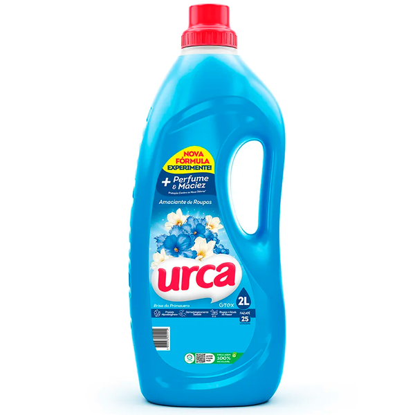 AMACIANTE ROUPA URCA FRASCO 2lt AZUL BRISA PRIMAVERA