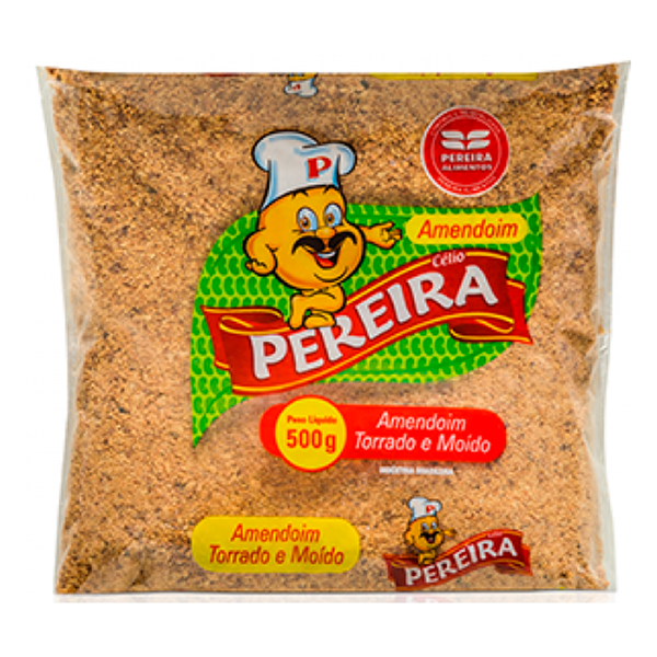 AMENDOIM CROCANTE PEREIRA PCT 500g MOIDO