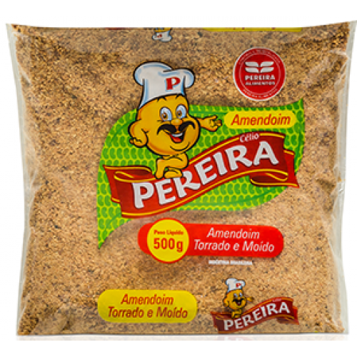 AMENDOIM CROCANTE PEREIRA PCT 500g MOIDO