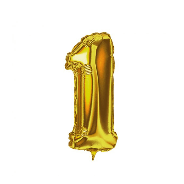 BALAO AR 45CM SABOR PCT DOURADO Nº 1