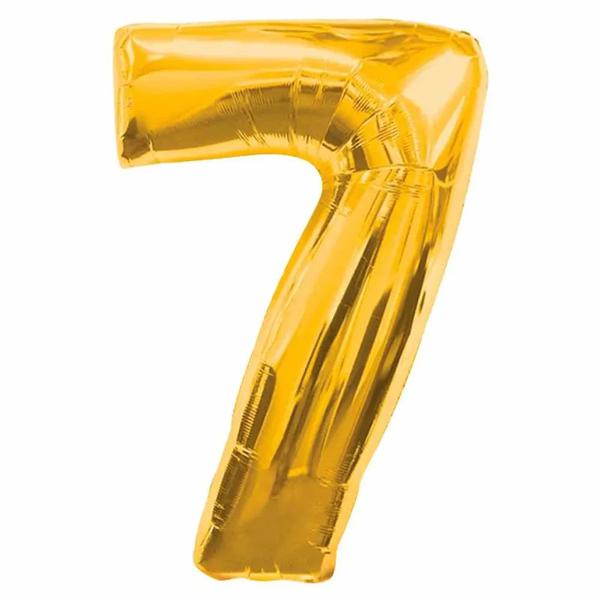 BALAO AR 45CM SABOR PCT DOURADO Nº 7