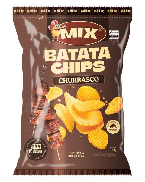 BATATA FRITA CHIPS  MIX PCT 150g CHURRASCO