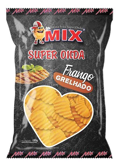 BATATA FRITA CHIPS  MIX PCT 180g FRANGO GRELHADO