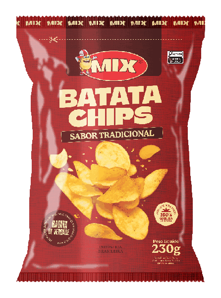 BATATA FRITA CHIPS ORIGINAL MIX PCT 230g