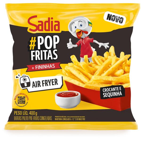BATATA PRE COZIDA CG PALITO  SADIA PCT 400g POP FRITAS