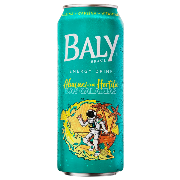 BEBIDA ENERGETICA BALY LATA 473ml ABACAXI/HORTELA