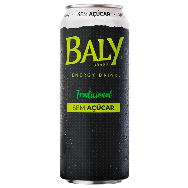 BEBIDA ENERGETICA BALY LATA 473ml ZERO TRADICIONAL