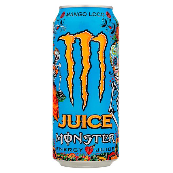BEBIDA ENERGETICA MONSTER LATAO 473ml JUICE MANGO LOCO