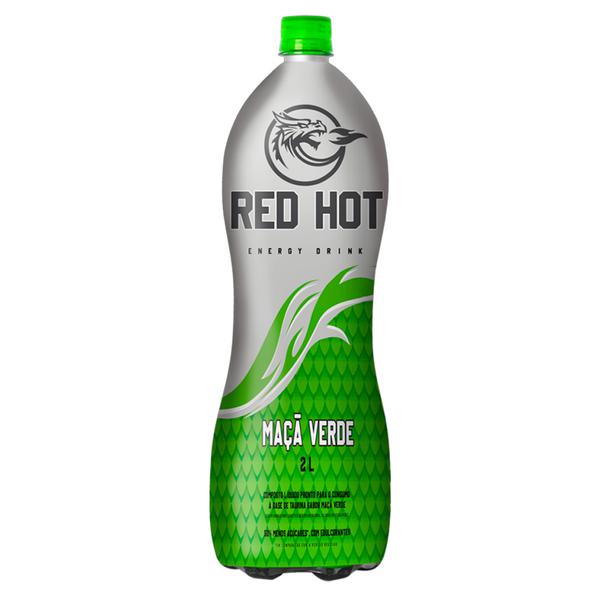 BEBIDA ENERGETICA RED HOT PET 2lt MACA VERDE